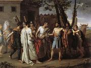 Juan Antonio Ribera Y Fernandez, Cincinnatus Leaving the Plough to Bring Law to Rome